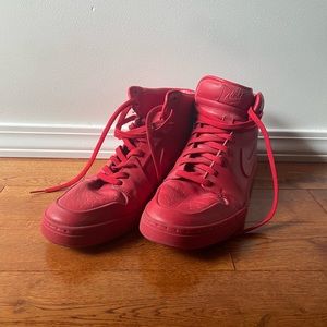 Nike Prototype Sneakers, Red